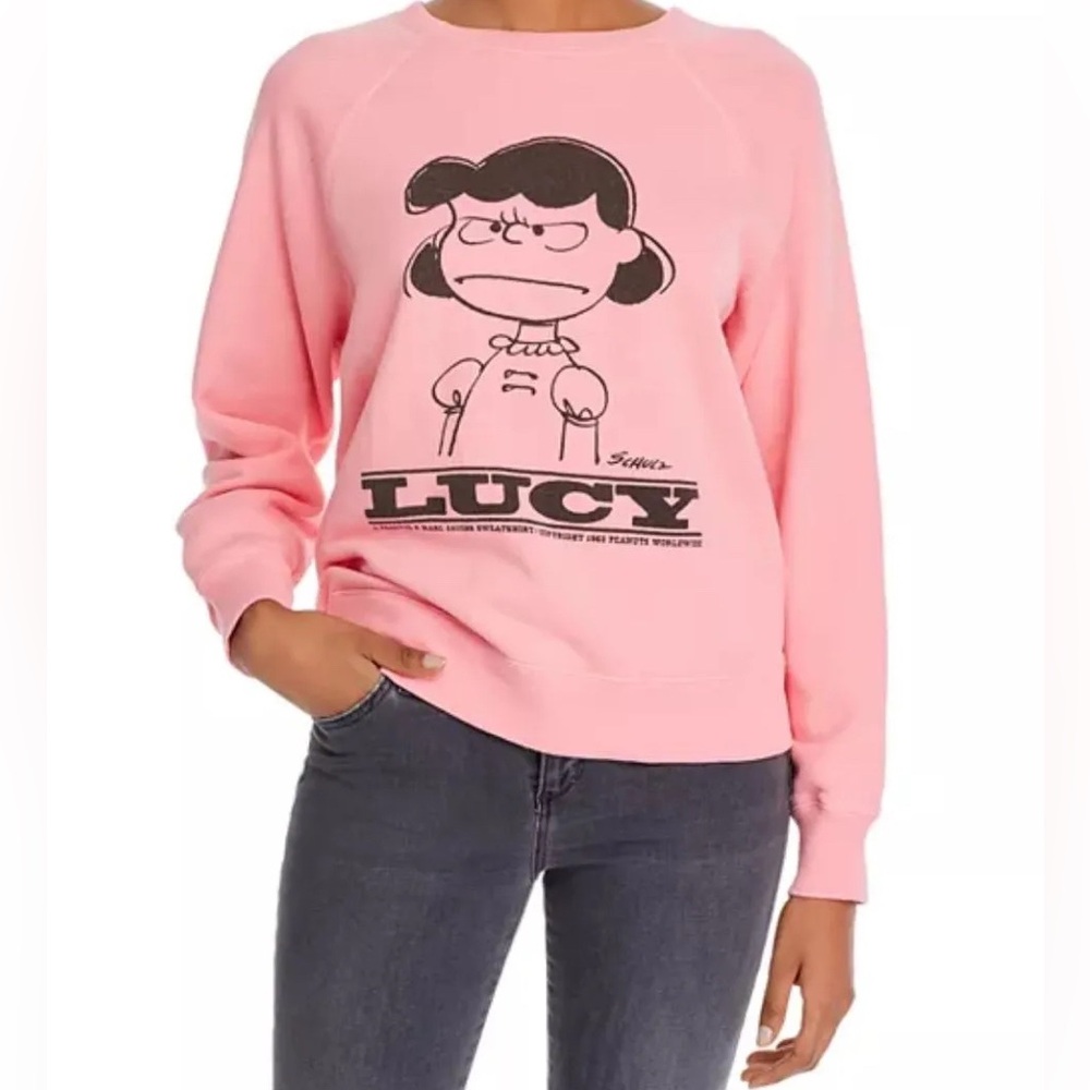 MARC JACOBS "The Peanuts Lucy Sweatshirt" - Sold Out / Retailed $250 - Sz XSmall